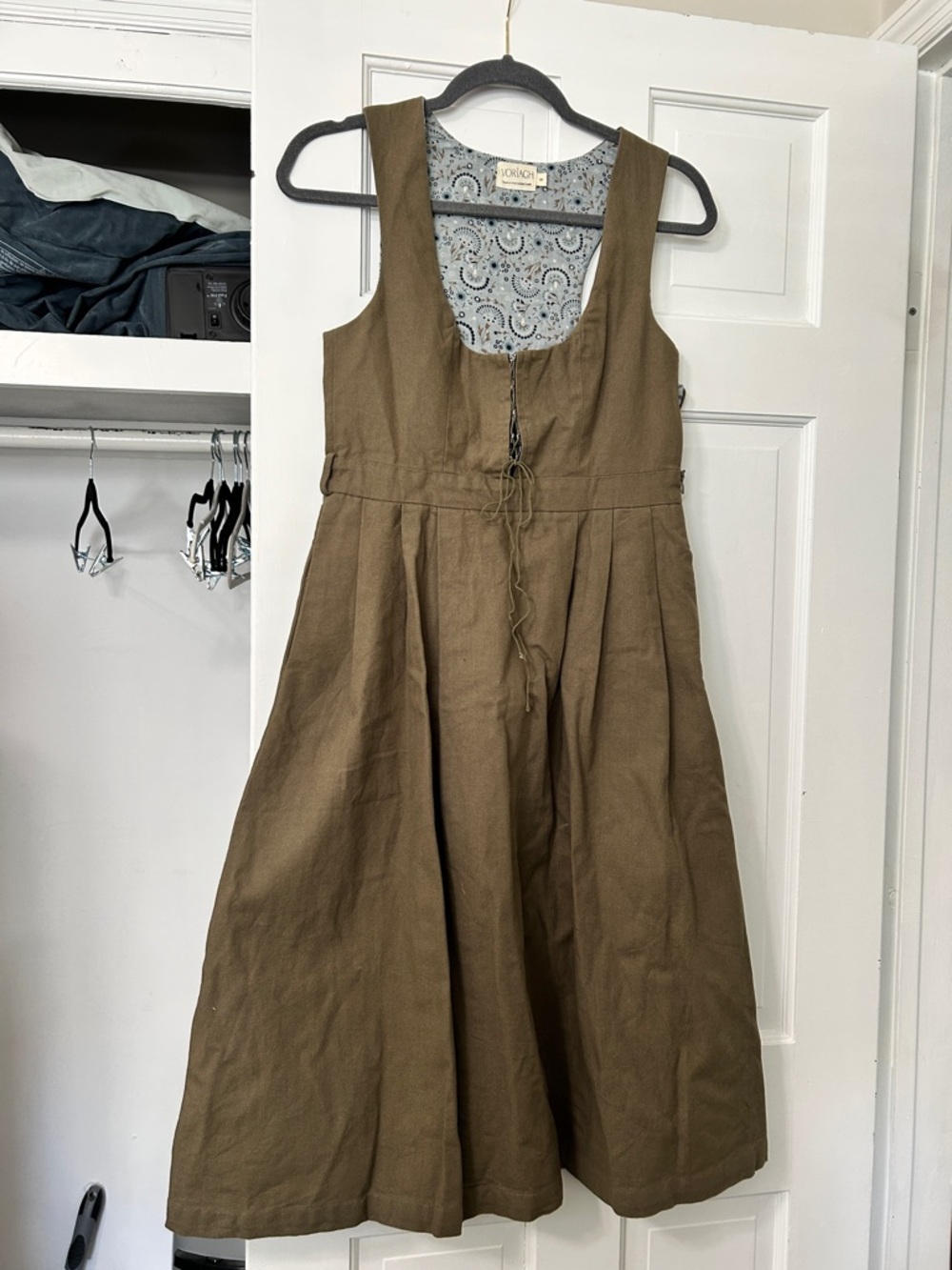 Green Voriagh Bustier Dress